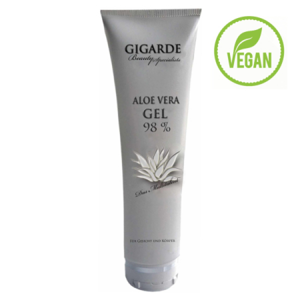 Gigarde Aloe Vera Gel 98% Gesichtsgel Körpergel, 100 ml